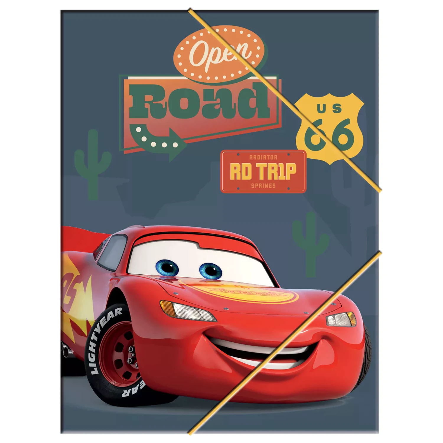 Disney Cars Road A/4 elastický zakladač produktová fotografia