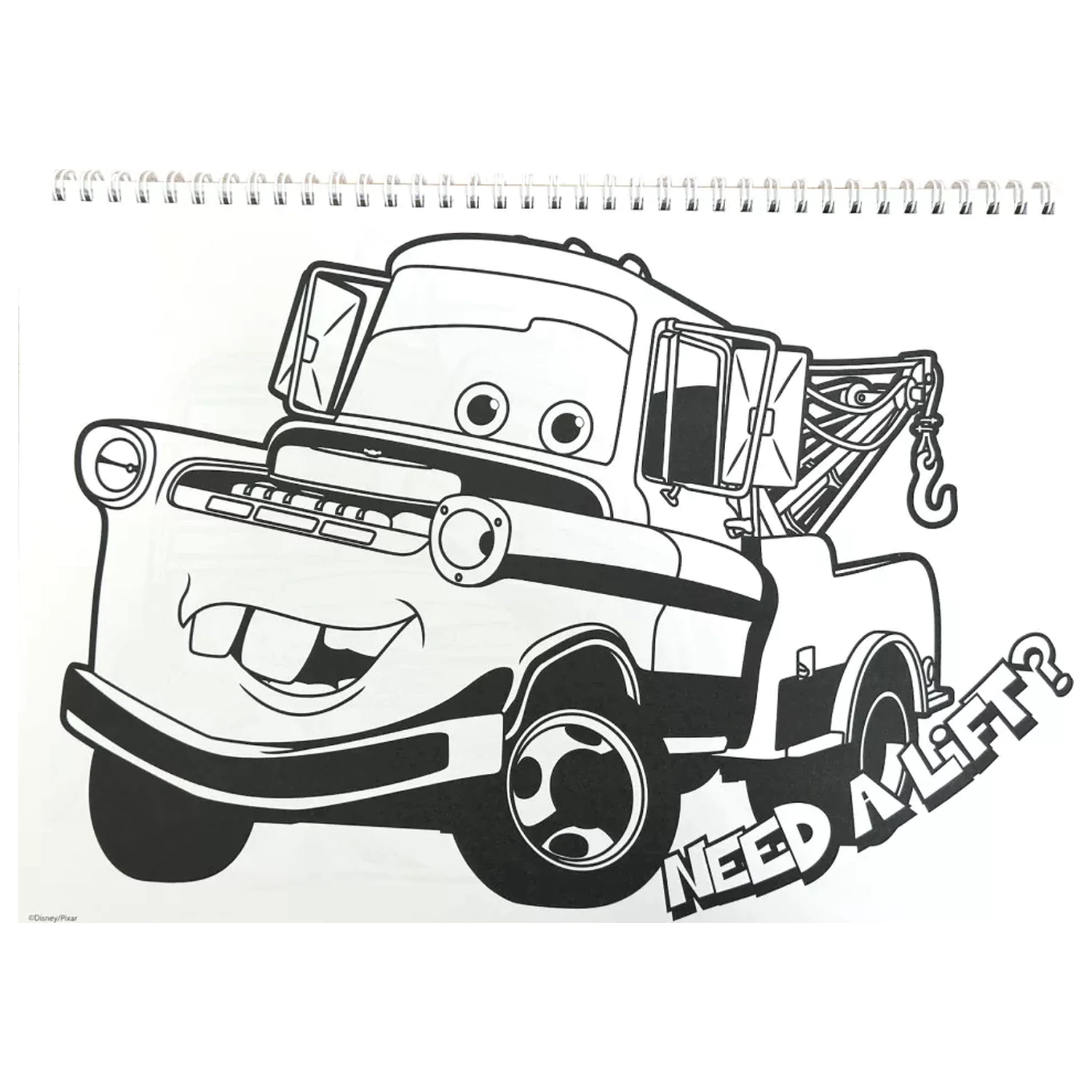 Disney Cars Roaring A/4 Špirálový skicár 40 listov so samolepkami produktová fotografia