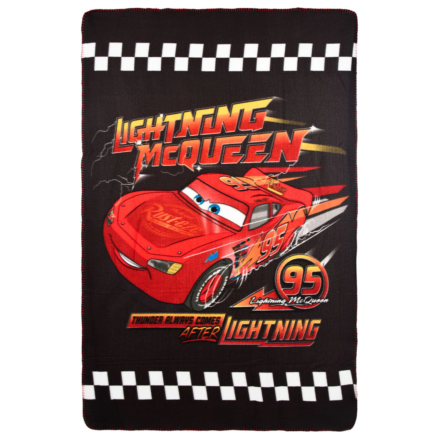 Disney Cars Thunder flísová deka produktová fotografia