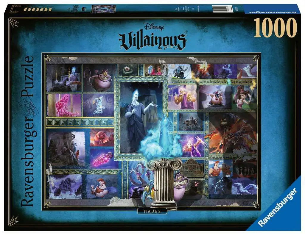 Skladacia puzzle s 1000 dielikmi Disney Villainous – Hades termékfotó