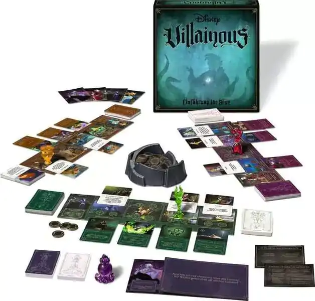 Disney Villainous Board Game Intro to Evil Standalone/Expansion Pack *German Edition* - Stolová hra produktová fotografia