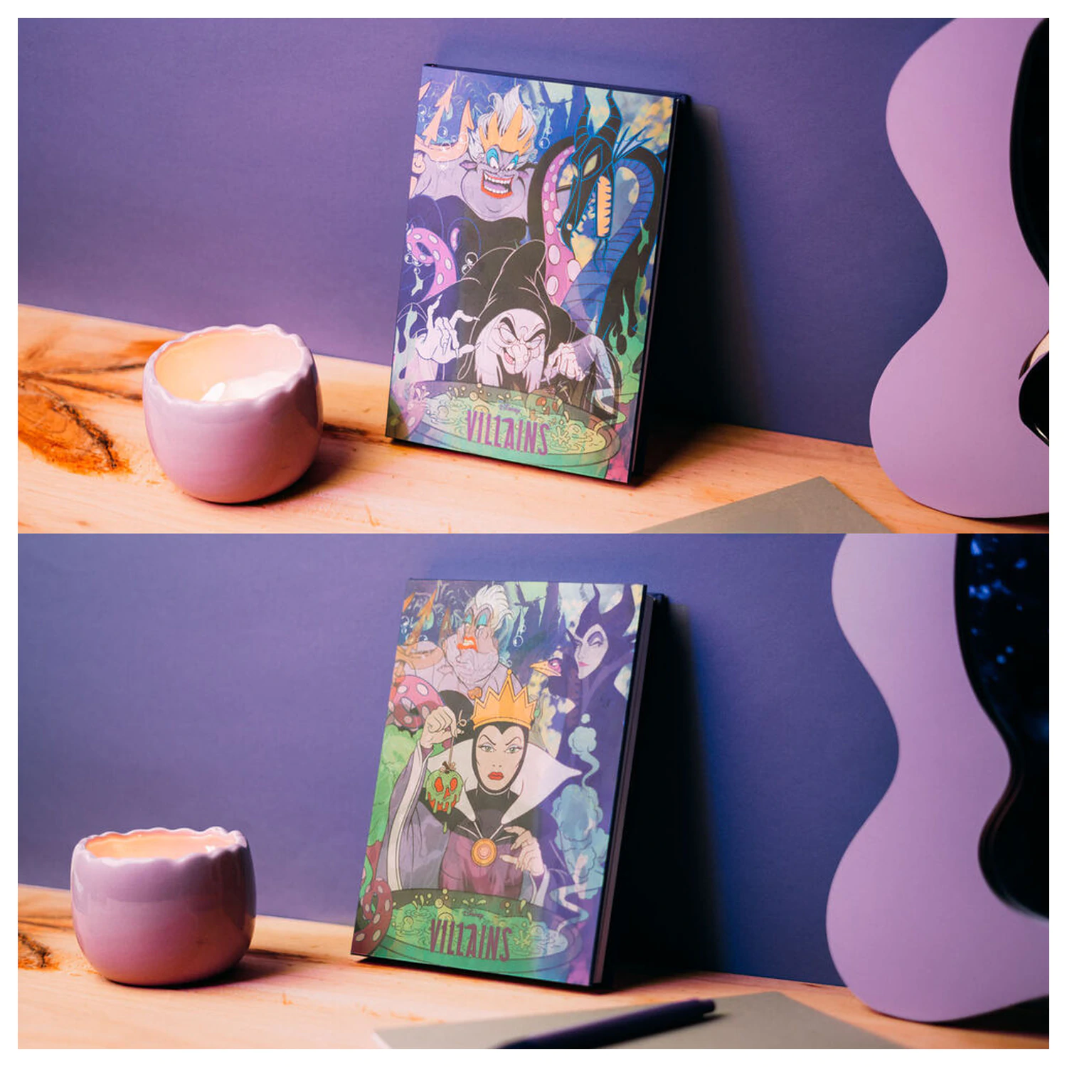 Disney Villains A5 lentikulárny zápisník produktová fotografia