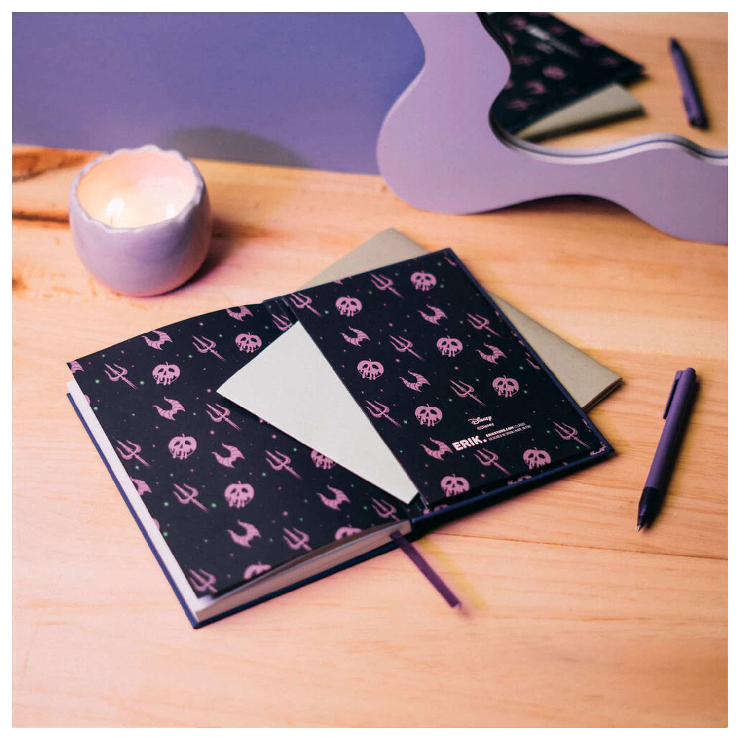 Disney Villains A5 lentikulárny zápisník produktová fotografia