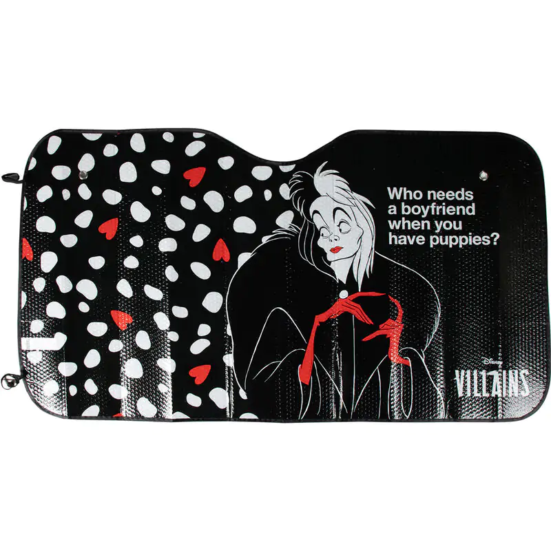 Disney Villains Cruella de Vil slnečná clona produktová fotografia