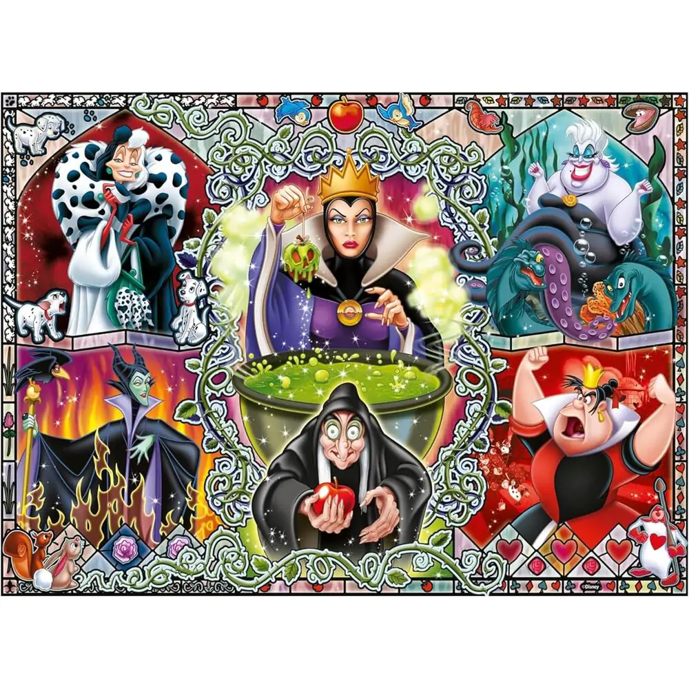 Disney Villains puzzle 1000 dielikov produktová fotografia