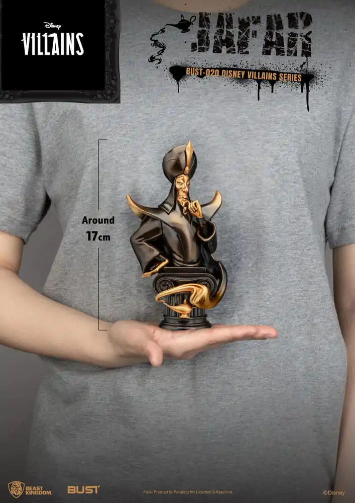 Disney Villains Series PVC Busta Jafar 16 cm produktová fotografia