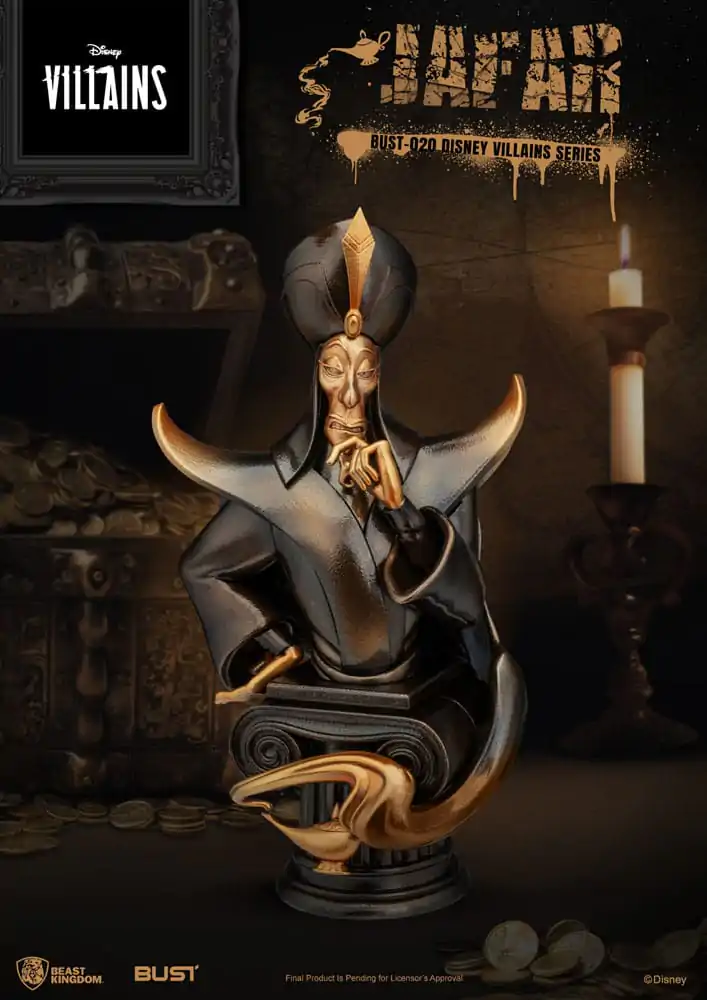 Disney Villains Series PVC Busta Jafar 16 cm produktová fotografia