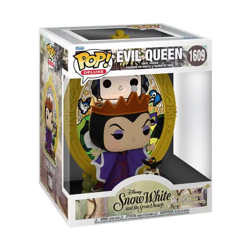 Disney Villians Funko POP! Deluxe vinylová figúrka Evil Queen (Glass) 9 cm produktová fotografia