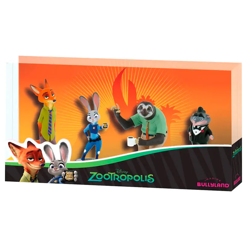 Disney Zootropolis set 4 figúrky produktová fotografia