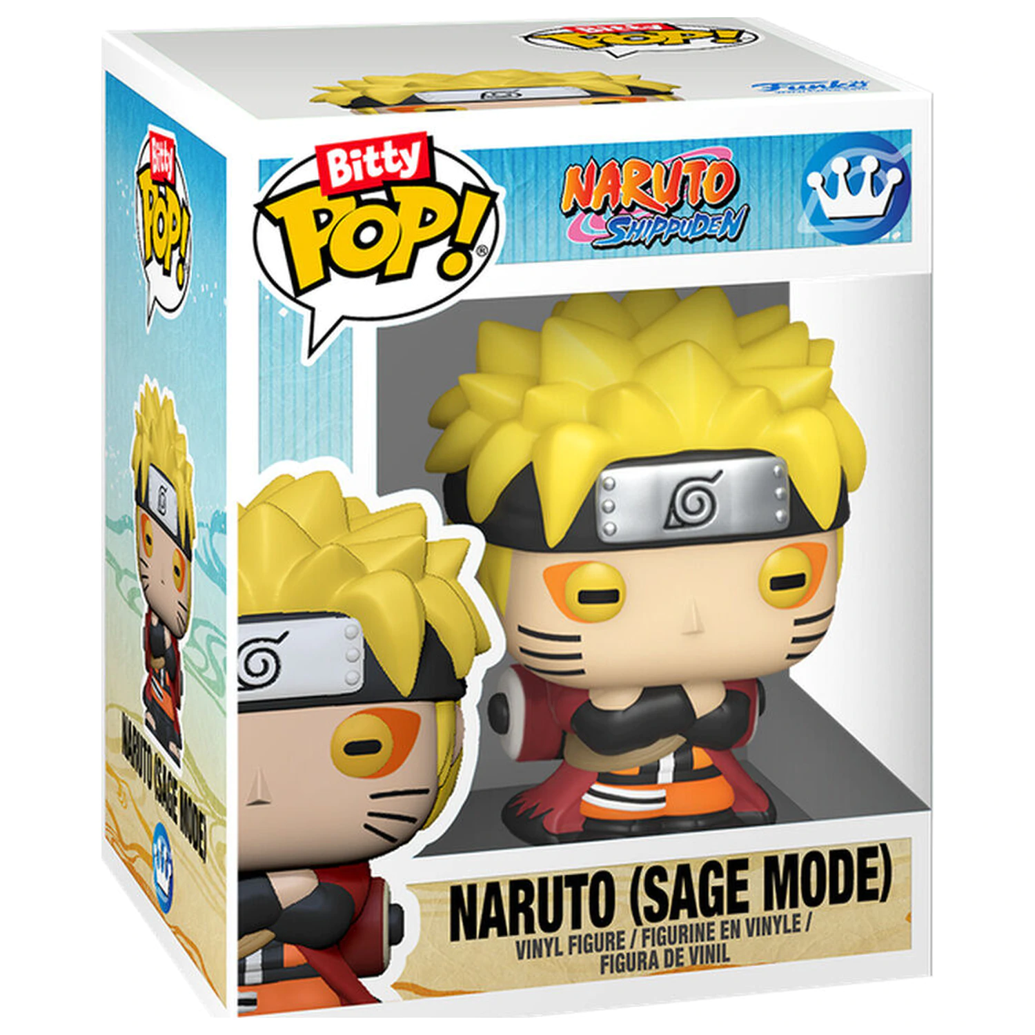 Display Bitty Funko POP Naruto Display Skrytá listová produktová fotografia