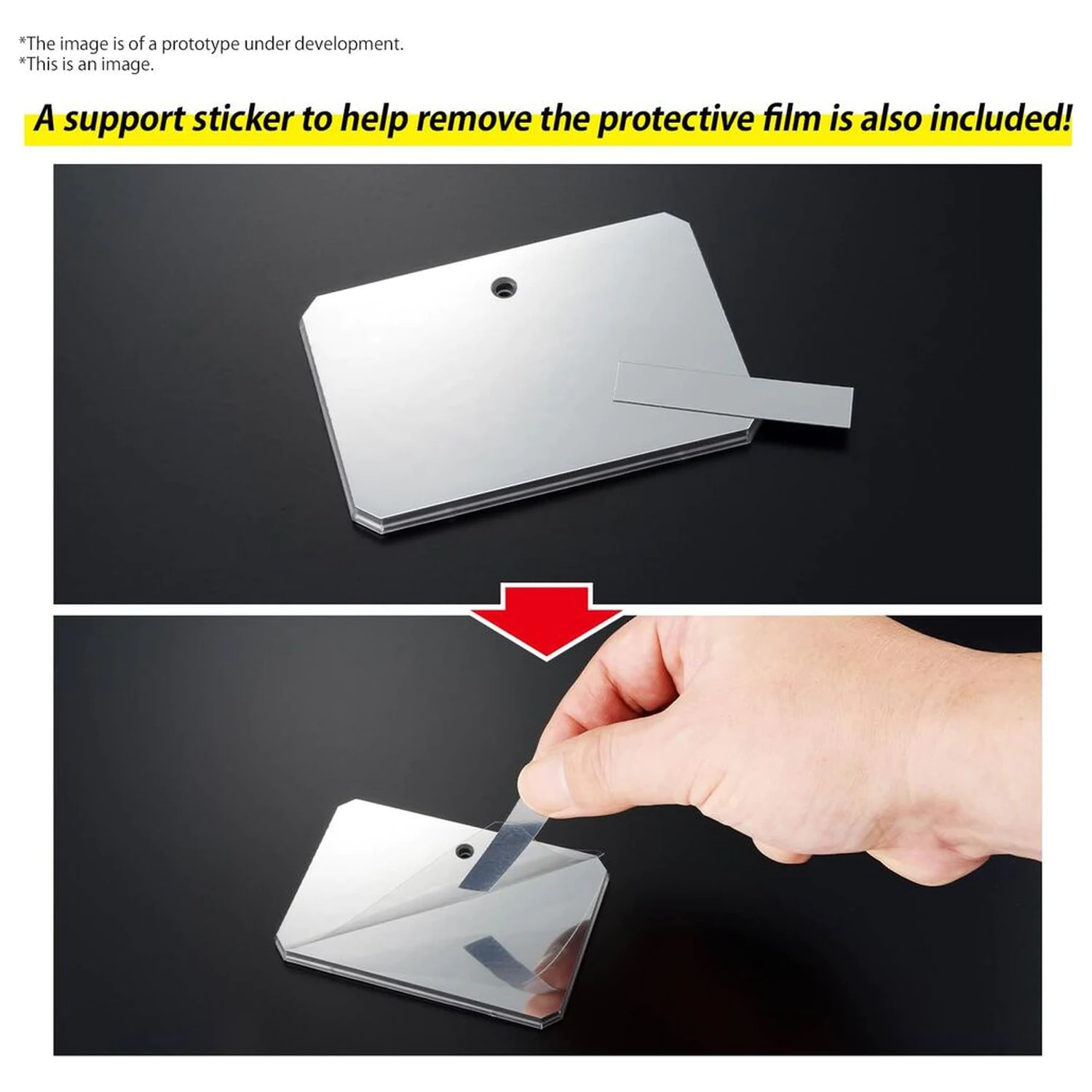 Display stojan Action Base 6 Clear s Mirror nálepkami produktová fotografia