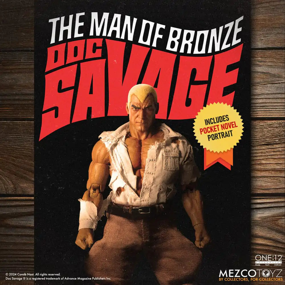 Akčná figúrka Doc Savage 1/12 Doc Savage Deluxe Edition 18 cm produktová fotografia