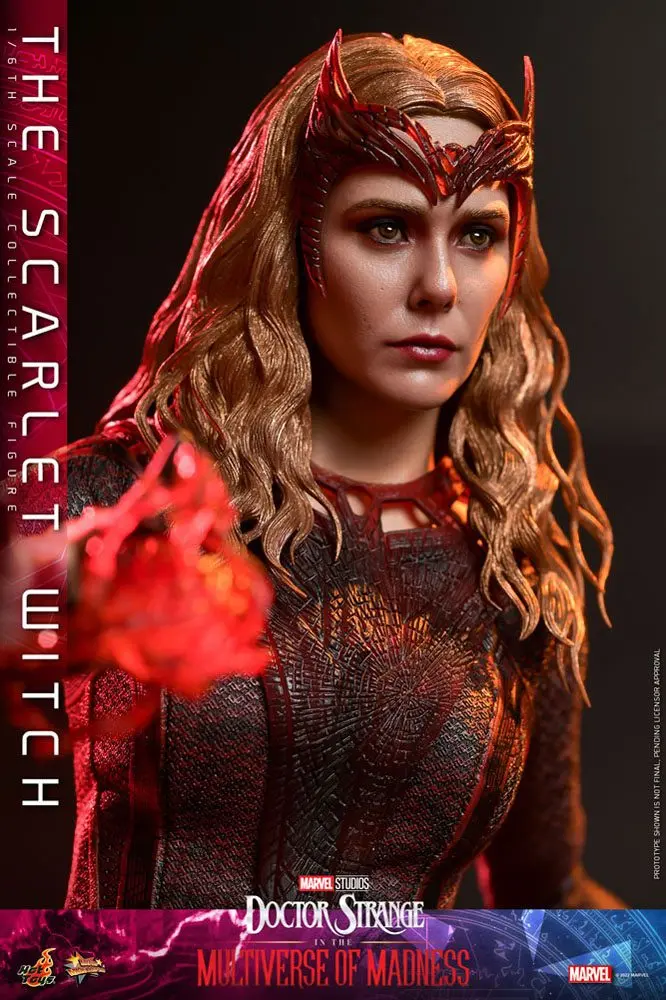 Doctor Strange in the Multiverse of Madness Movie Masterpiece Akčná figúrka 1/6 The Scarlet Witch 28 cm termékfotó