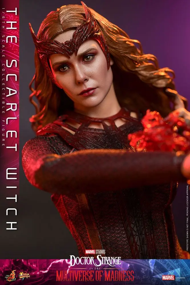 Doctor Strange in the Multiverse of Madness Movie Masterpiece Akčná figúrka 1/6 The Scarlet Witch 28 cm termékfotó