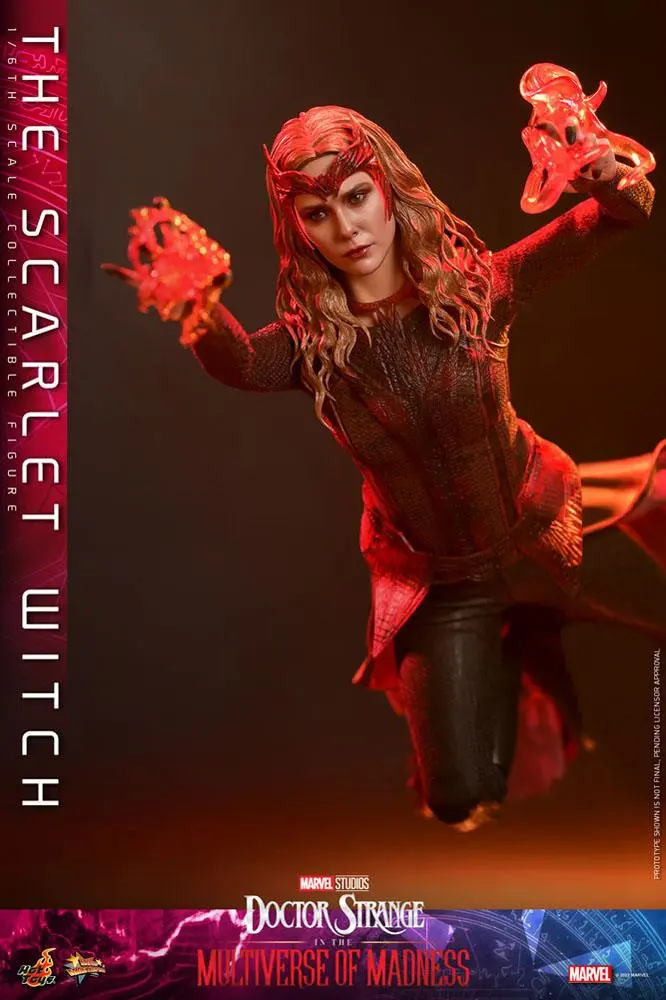 Doctor Strange in the Multiverse of Madness Movie Masterpiece Akčná figúrka 1/6 The Scarlet Witch 28 cm termékfotó