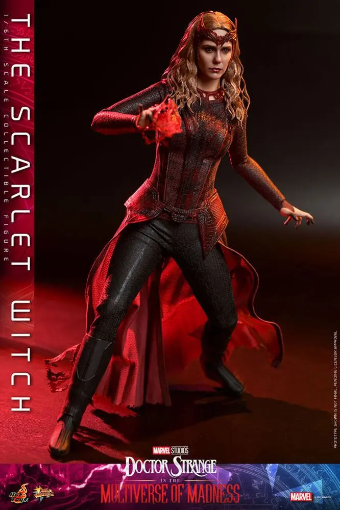 Doctor Strange in the Multiverse of Madness Movie Masterpiece Akčná figúrka 1/6 The Scarlet Witch 28 cm termékfotó