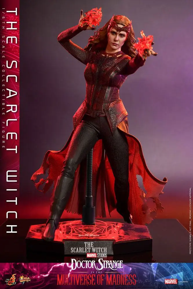 Doctor Strange in the Multiverse of Madness Movie Masterpiece Akčná figúrka 1/6 The Scarlet Witch 28 cm termékfotó