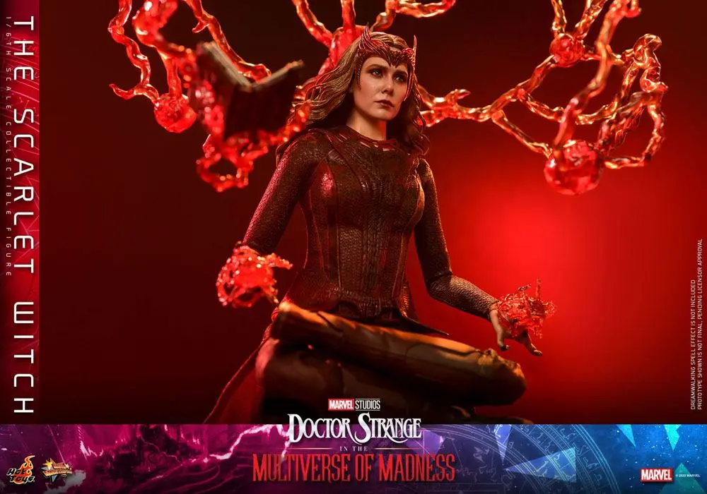 Doctor Strange in the Multiverse of Madness Movie Masterpiece Akčná figúrka 1/6 The Scarlet Witch 28 cm termékfotó