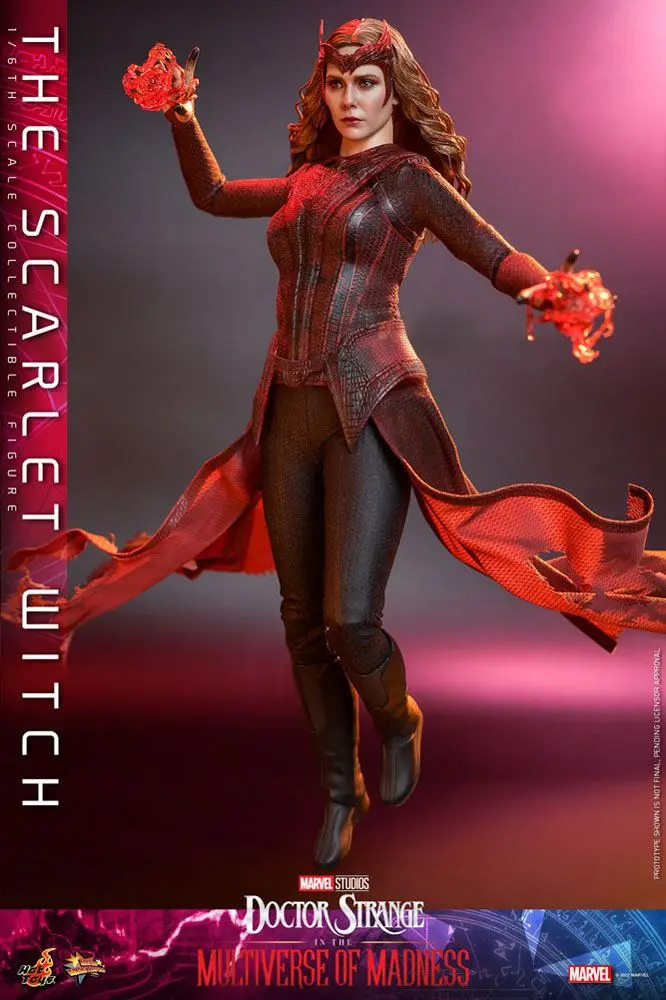 Doctor Strange in the Multiverse of Madness Movie Masterpiece Akčná figúrka 1/6 The Scarlet Witch 28 cm termékfotó