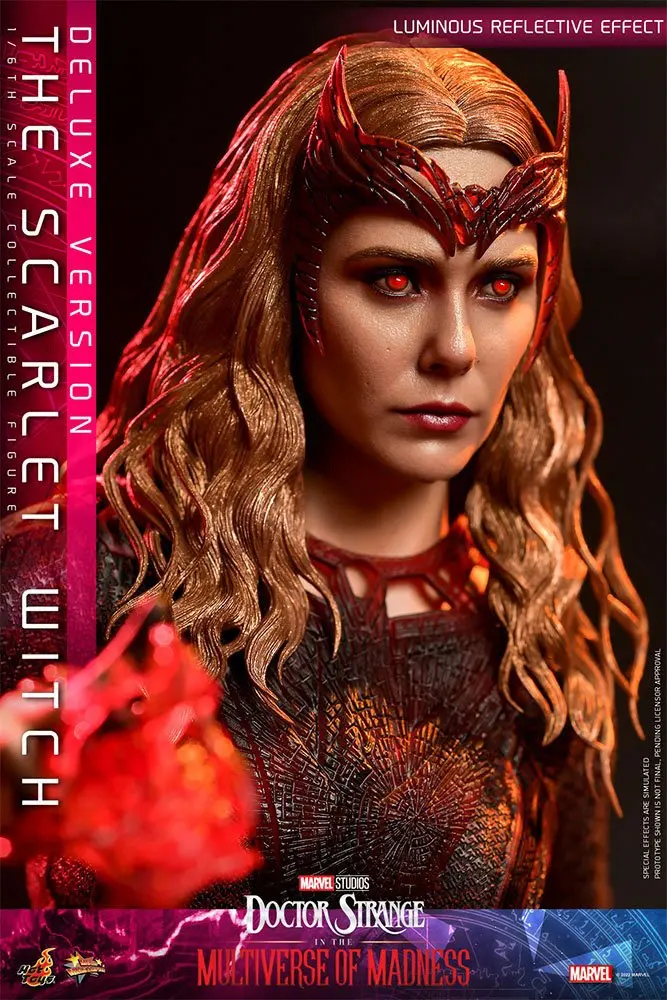 Doctor Strange in the Multiverse of Madness Movie Masterpiece Akčná Figúrka 1/6 The Scarlet Witch (Deluxe Version) 28 cm produktová fotografia