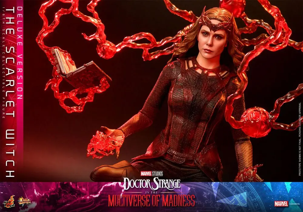 Doctor Strange in the Multiverse of Madness Movie Masterpiece Akčná Figúrka 1/6 The Scarlet Witch (Deluxe Version) 28 cm produktová fotografia