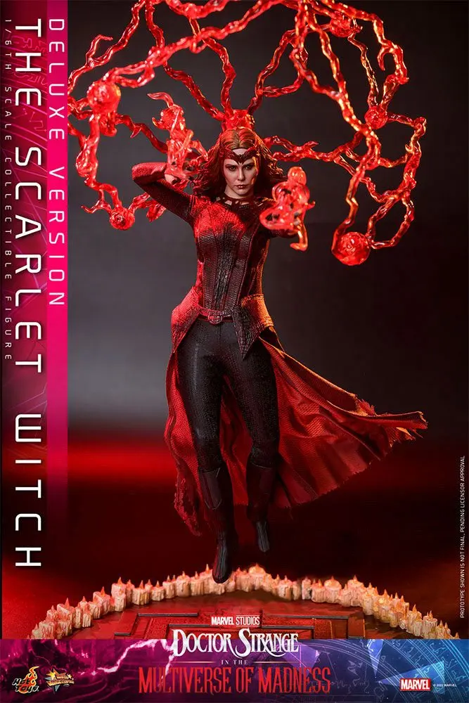 Doctor Strange in the Multiverse of Madness Movie Masterpiece Akčná Figúrka 1/6 The Scarlet Witch (Deluxe Version) 28 cm produktová fotografia