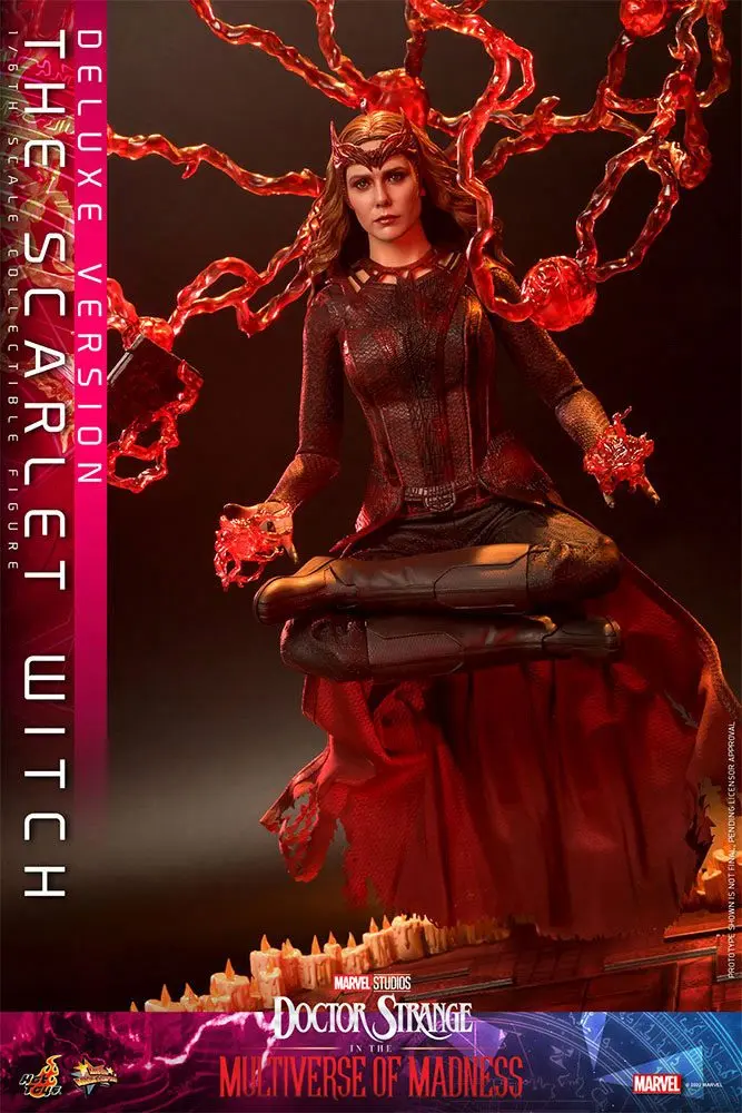 Doctor Strange in the Multiverse of Madness Movie Masterpiece Akčná Figúrka 1/6 The Scarlet Witch (Deluxe Version) 28 cm produktová fotografia