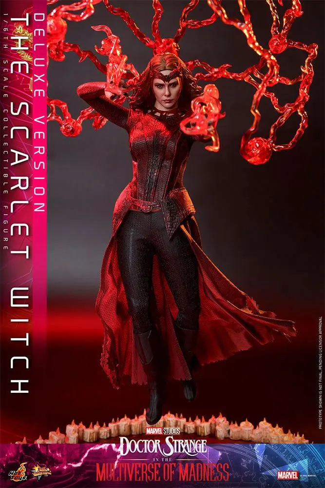 Doctor Strange in the Multiverse of Madness Movie Masterpiece Akčná Figúrka 1/6 The Scarlet Witch (Deluxe Version) 28 cm produktová fotografia