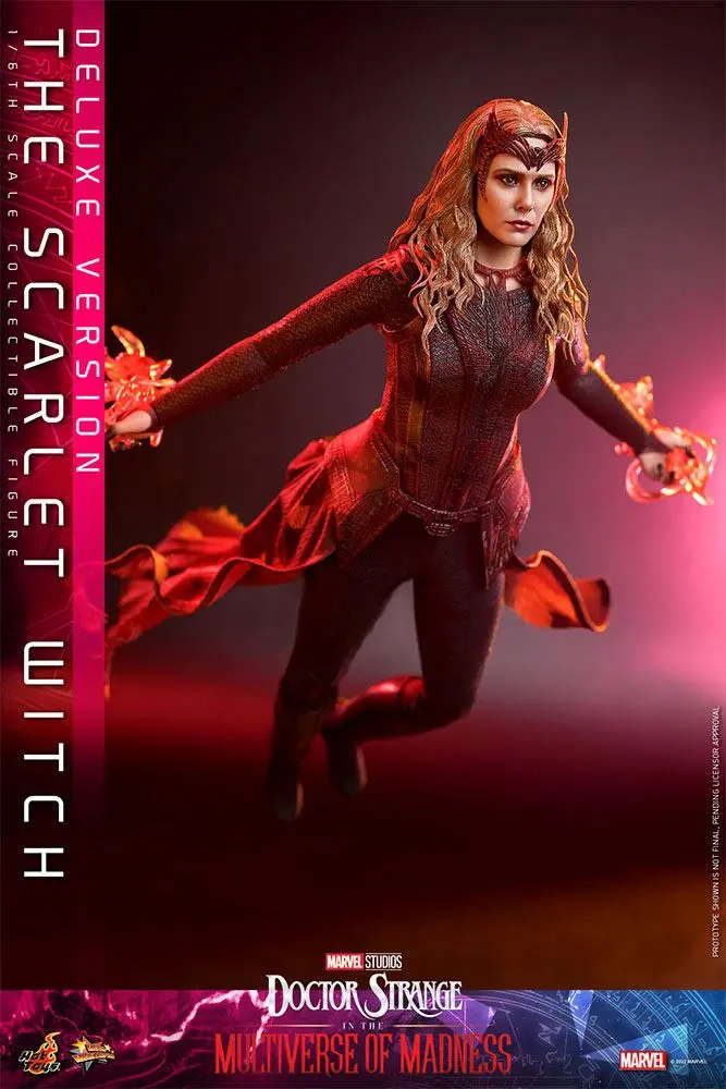 Doctor Strange in the Multiverse of Madness Movie Masterpiece Akčná Figúrka 1/6 The Scarlet Witch (Deluxe Version) 28 cm produktová fotografia