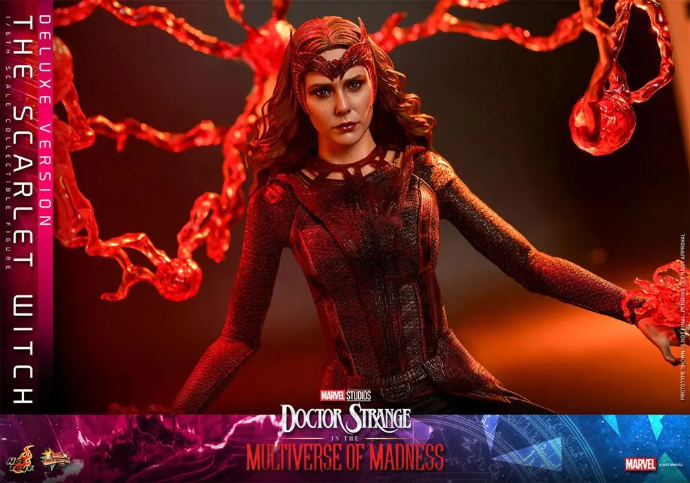 Doctor Strange in the Multiverse of Madness Movie Masterpiece Akčná Figúrka 1/6 The Scarlet Witch (Deluxe Version) 28 cm produktová fotografia