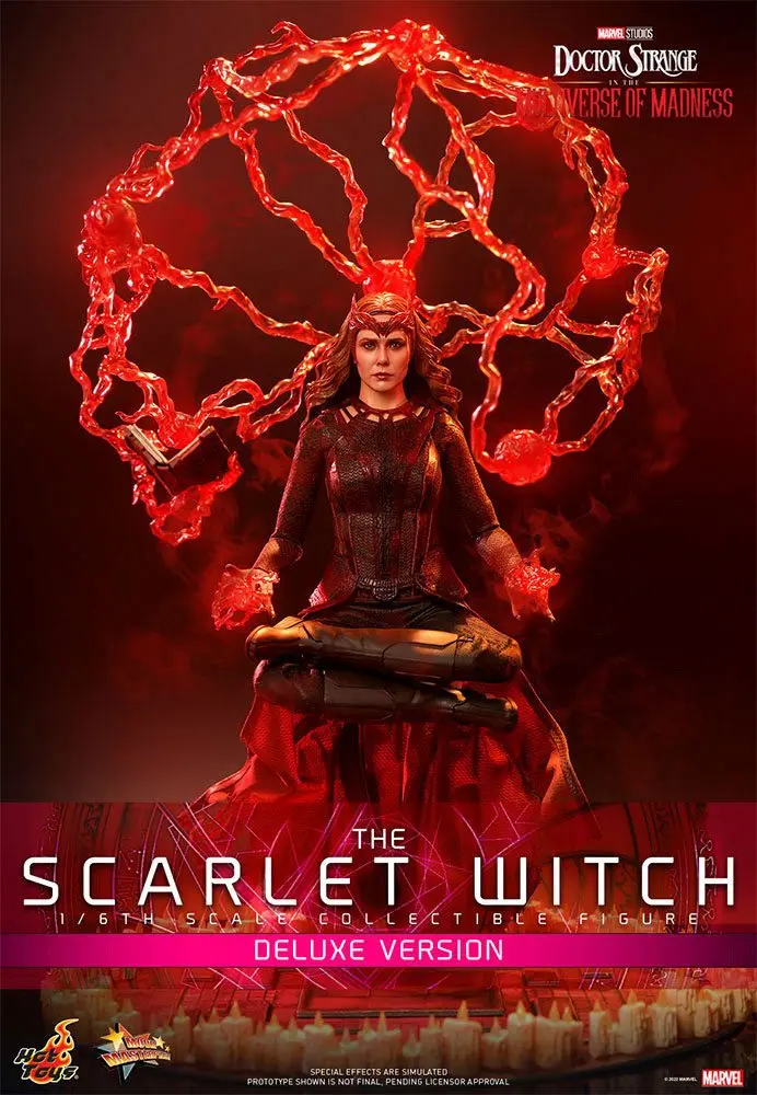 Doctor Strange in the Multiverse of Madness Movie Masterpiece Akčná Figúrka 1/6 The Scarlet Witch (Deluxe Version) 28 cm produktová fotografia
