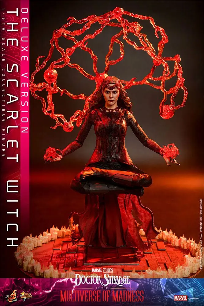 Doctor Strange in the Multiverse of Madness Movie Masterpiece Akčná Figúrka 1/6 The Scarlet Witch (Deluxe Version) 28 cm produktová fotografia