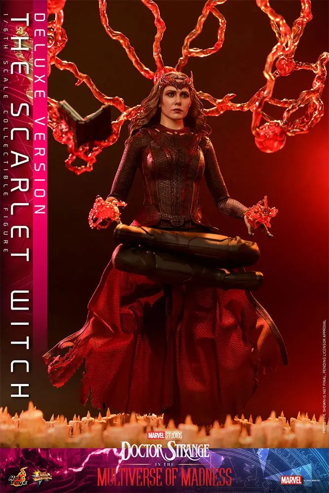 Doctor Strange in the Multiverse of Madness Movie Masterpiece Akčná Figúrka 1/6 The Scarlet Witch (Deluxe Version) 28 cm produktová fotografia