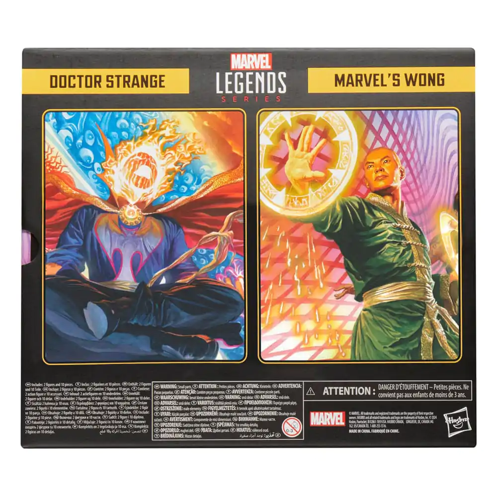 Doctor Strange Marvel Legends akčná figúrka 3-balenie Doctor Strange, Wong & Bats 15 cm produktová fotografia