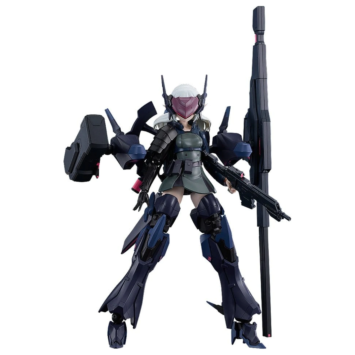 Dolls Nest Plamatea Plastic Model Kit Armored Soldier of Unknown Affiliation 17 cm produktová fotografia