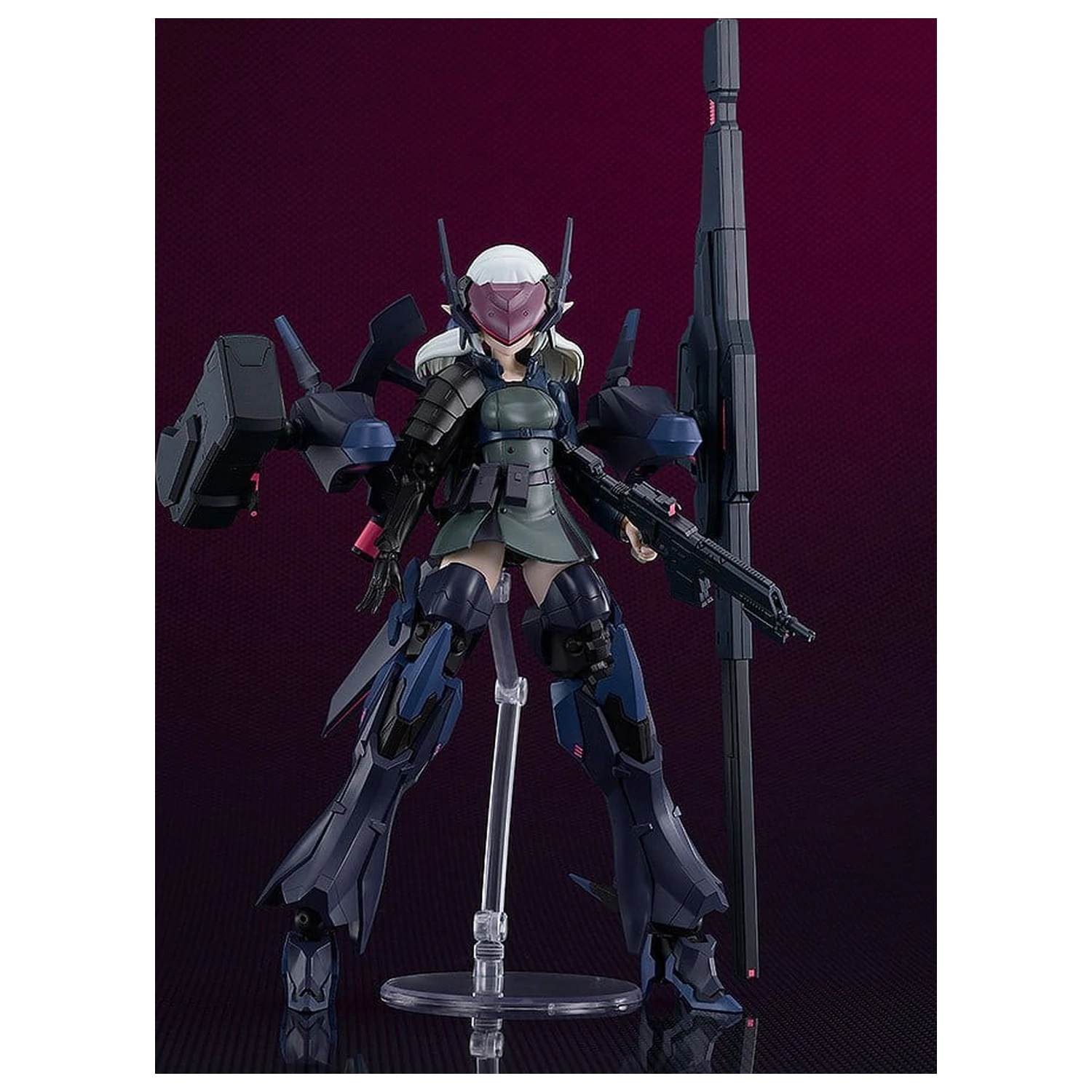 Dolls Nest Plamatea Plastic Model Kit Armored Soldier of Unknown Affiliation 17 cm produktová fotografia