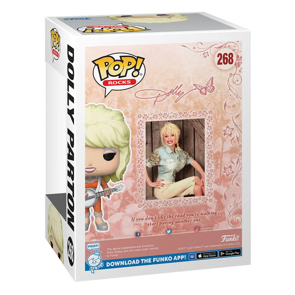 9 cm Dolly Parton POP! Rocks Vinilová figúrka termékfotó