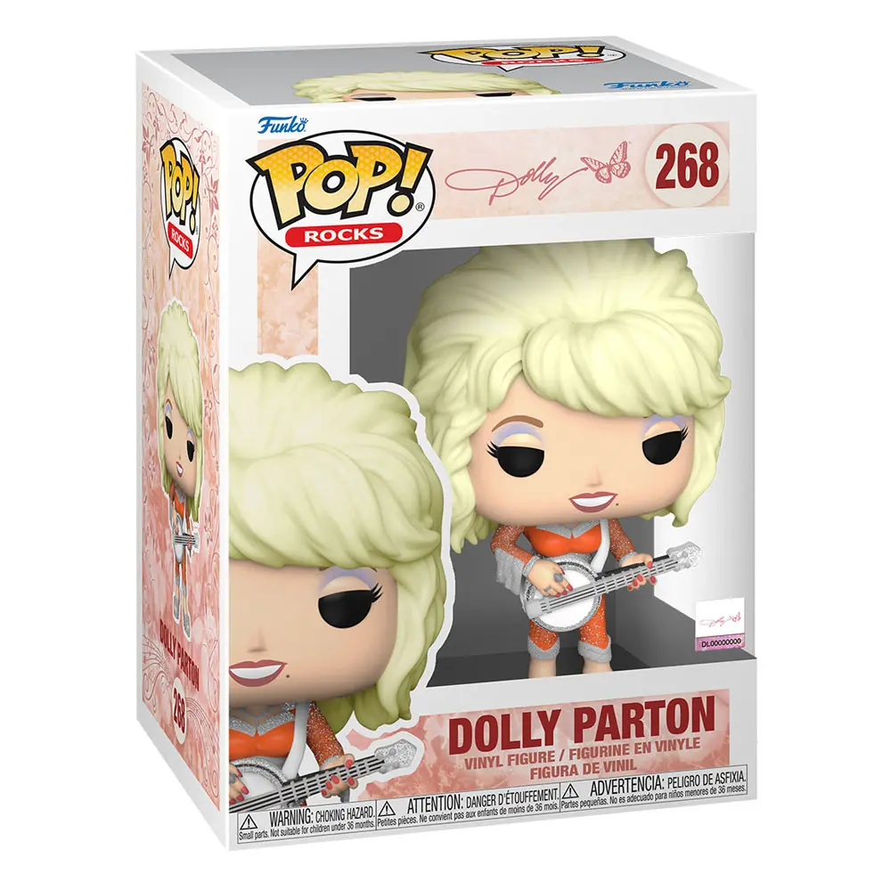 9 cm Dolly Parton POP! Rocks Vinilová figúrka termékfotó