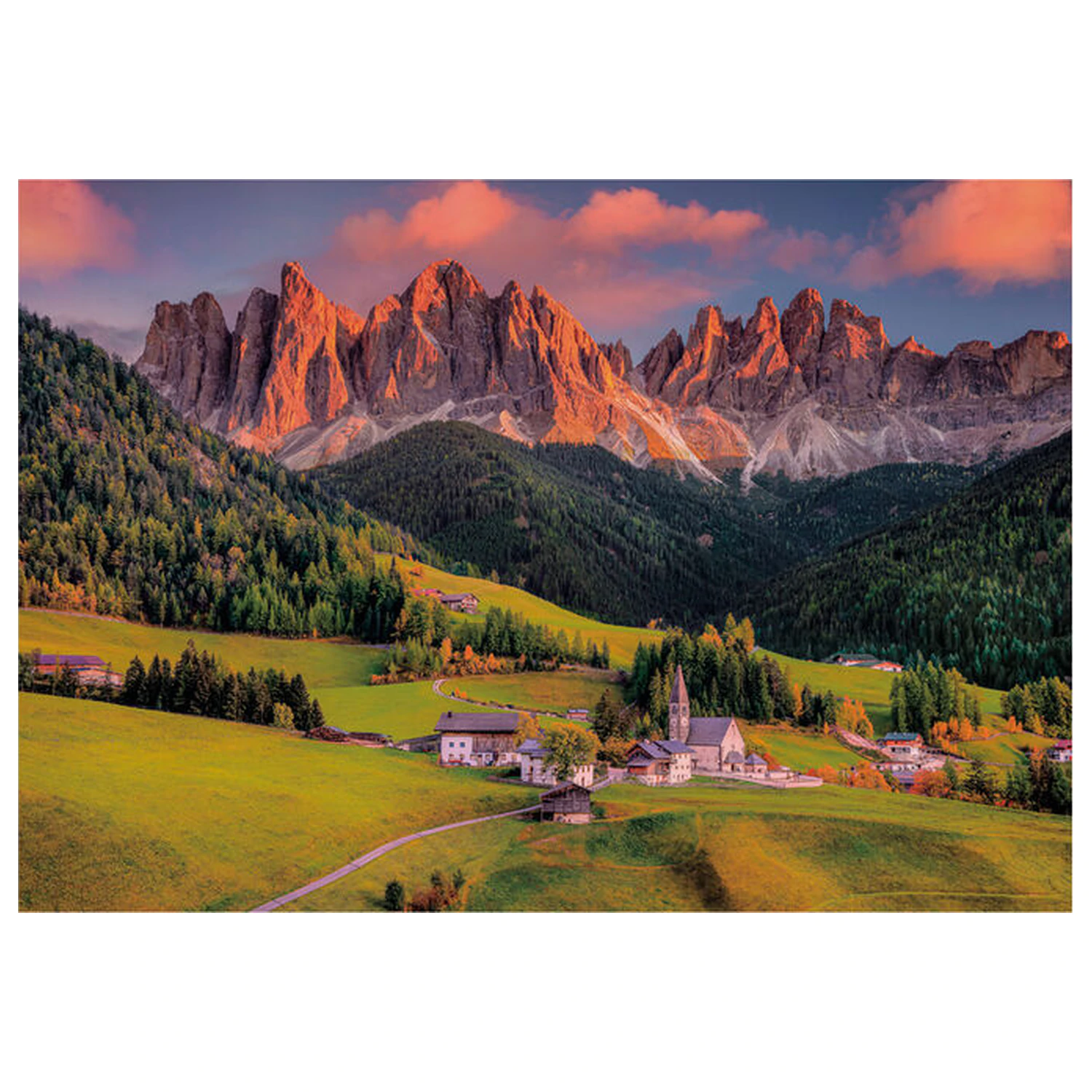 Dolomites puzzle 1000 kusov produktová fotografia