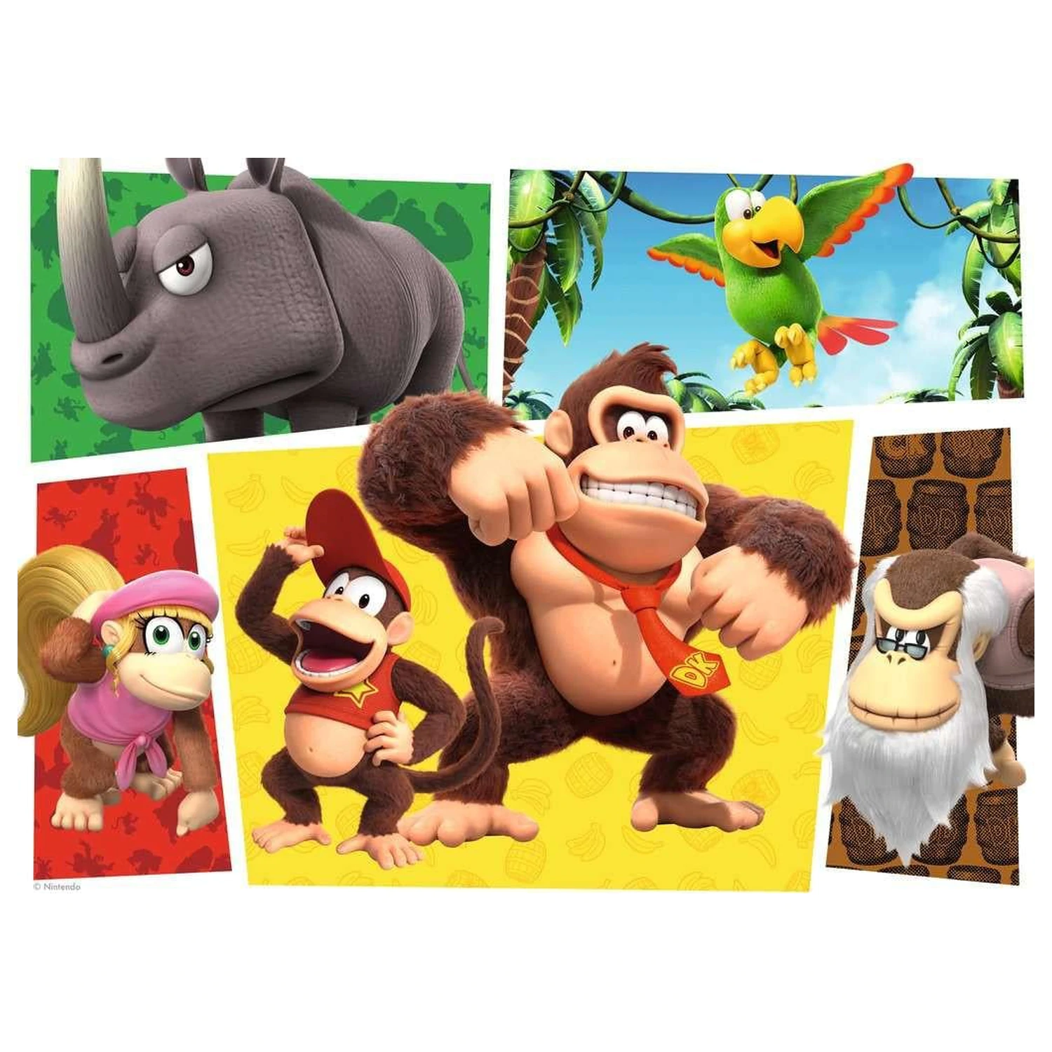Donkey Kong The Monkeys Are on the Loose! Puzzle 100 dielov XXL produktová fotografia