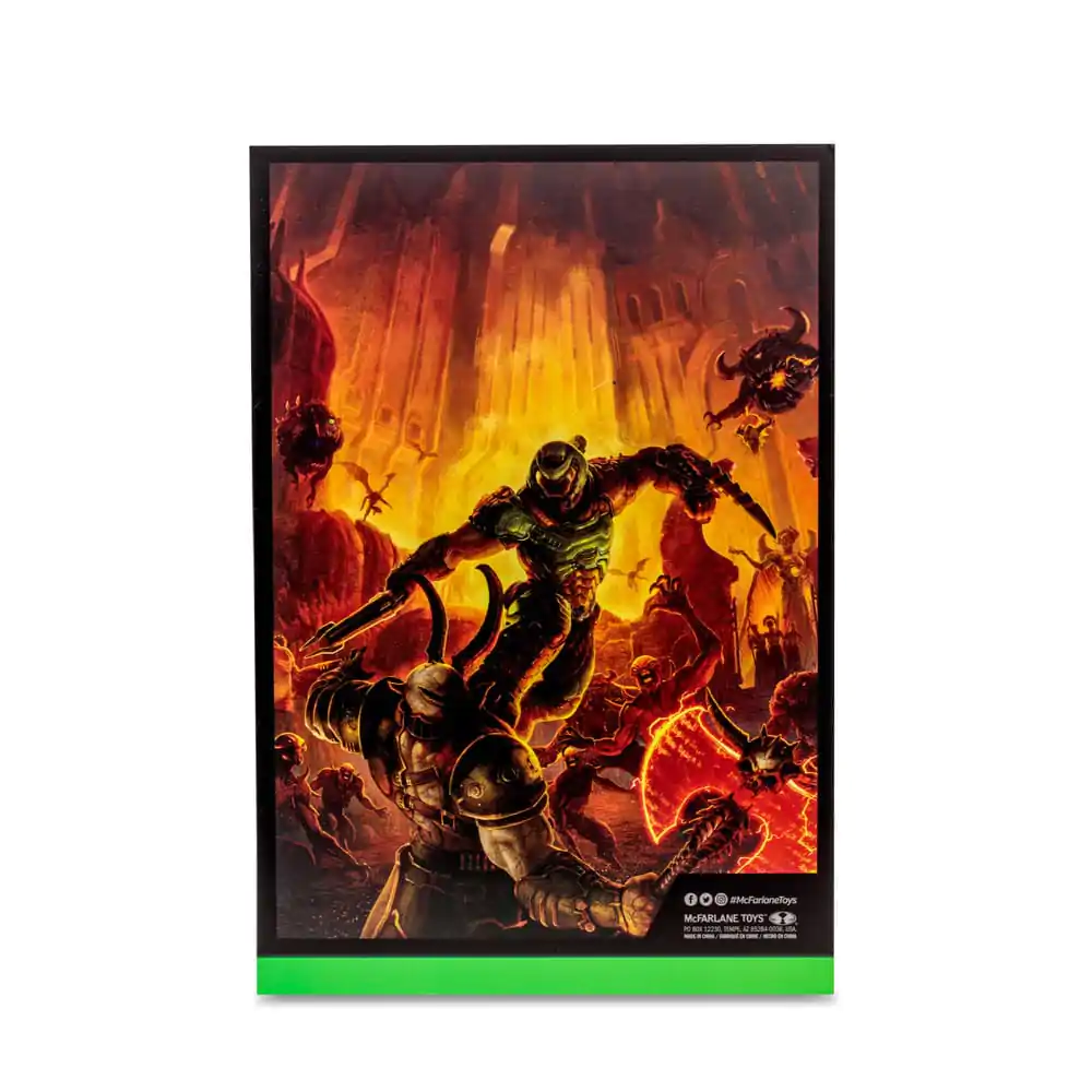 Akčná figúrka Doom Eternal Doom Slayer Classic (Glow In The Dark Edition) Gold Label 18 cm produktová fotografia