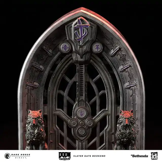 Doom Eternal Podpery na knihy Slayer Gate 23 cm produktová fotografia