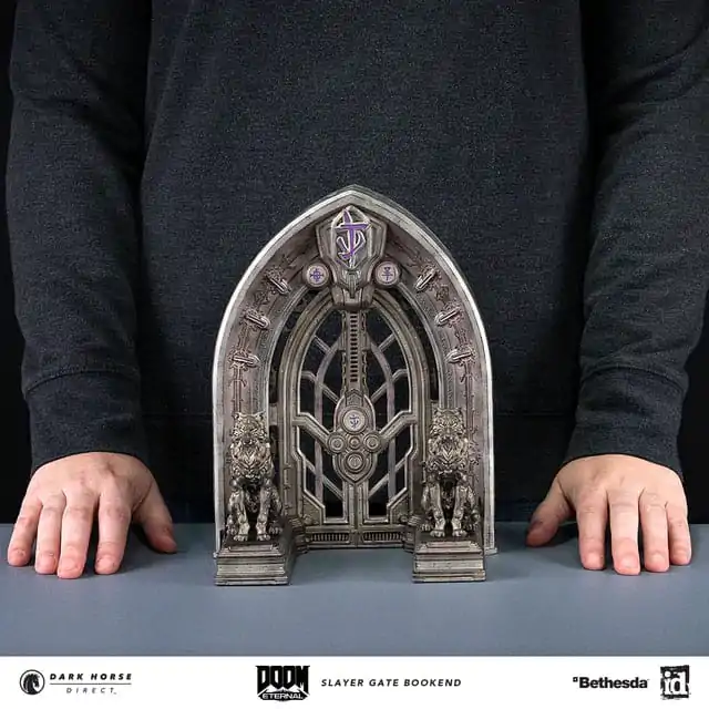 Doom Eternal Podpery na knihy Slayer Gate 23 cm produktová fotografia