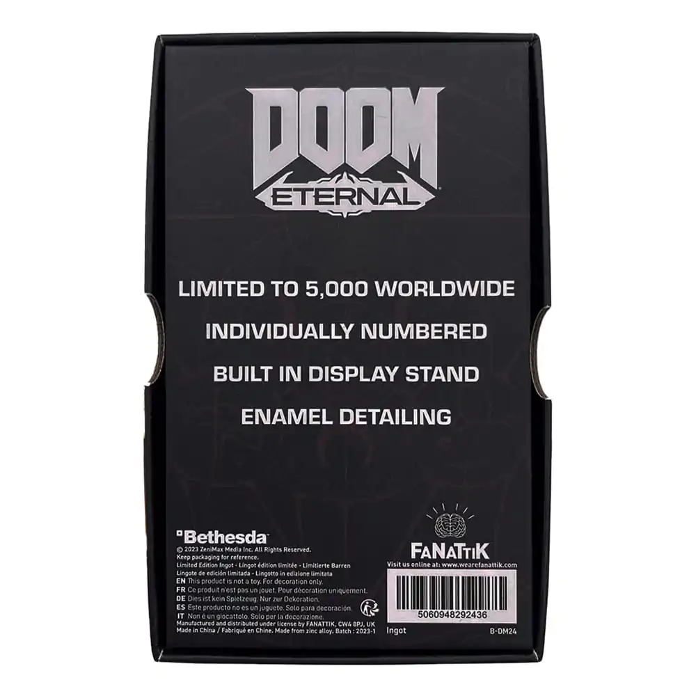 Doom Ingot Téglik Meč Farebné sklo Limited Edition produktová fotografia