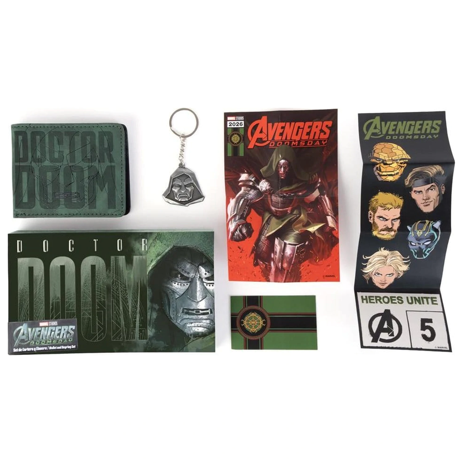 DOOM peňaženka darčeková sada produktová fotografia