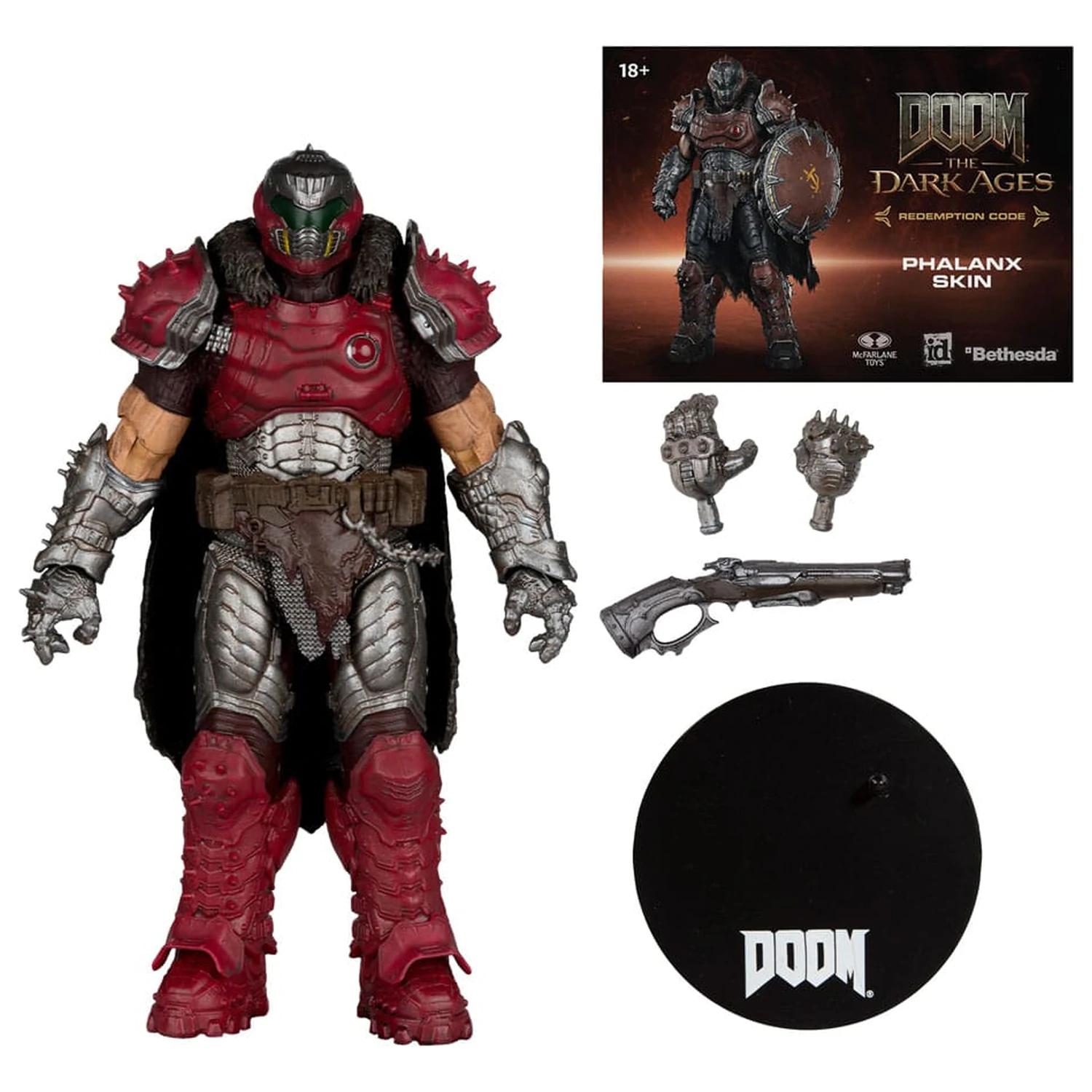 Doom: The Dark Ages Akčná figúrka Doom Slayer (Phalanx Skin) 18 cm produktová fotografia