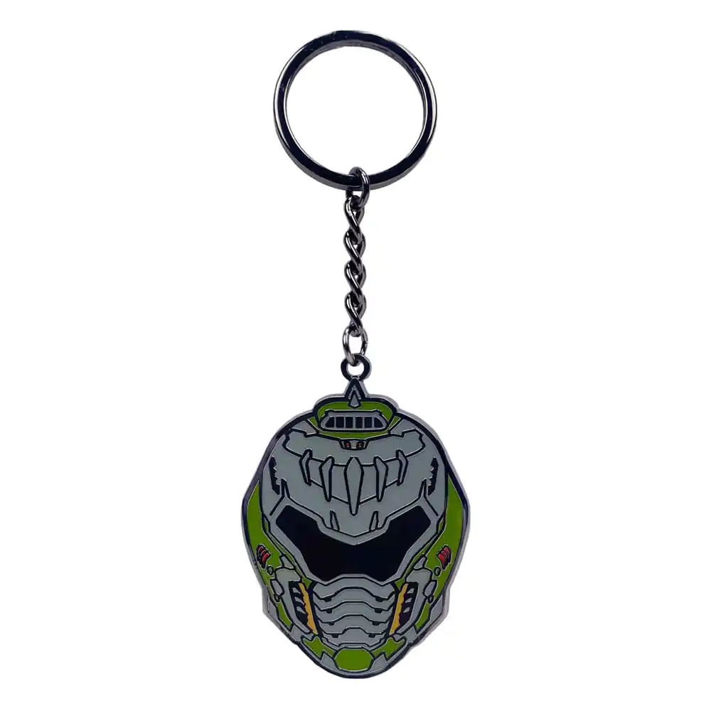 Doom The Dark Ages Metal kľúčenka Helmet produktová fotografia