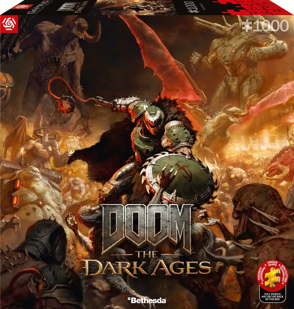 Doom The Dark Ages puzzle Slayer's Rag (1000 dielikov) produktová fotografia
