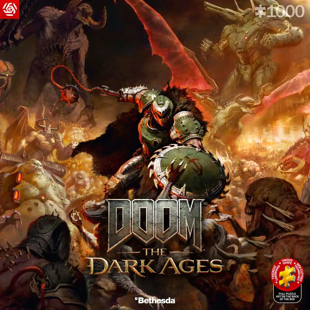Doom The Dark Ages puzzle Slayer's Rag (1000 dielikov) produktová fotografia