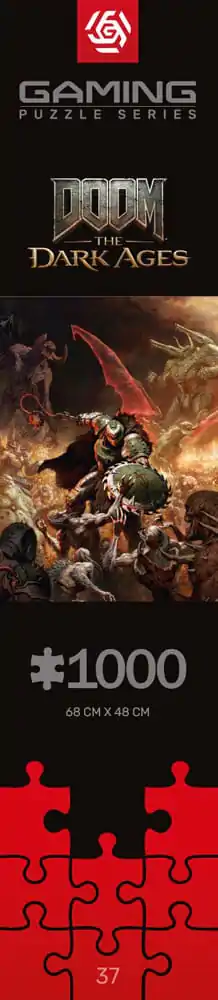 Doom The Dark Ages puzzle Slayer's Rag (1000 dielikov) produktová fotografia